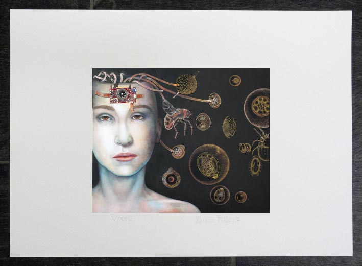 Katrin ALVAREZ Parasites - GicléeDruck