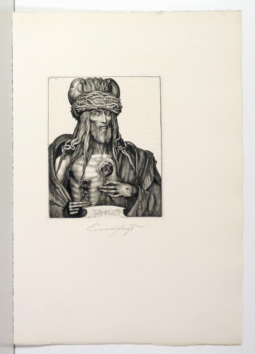 Ernst FUCHS Der Rosenkönig Ia