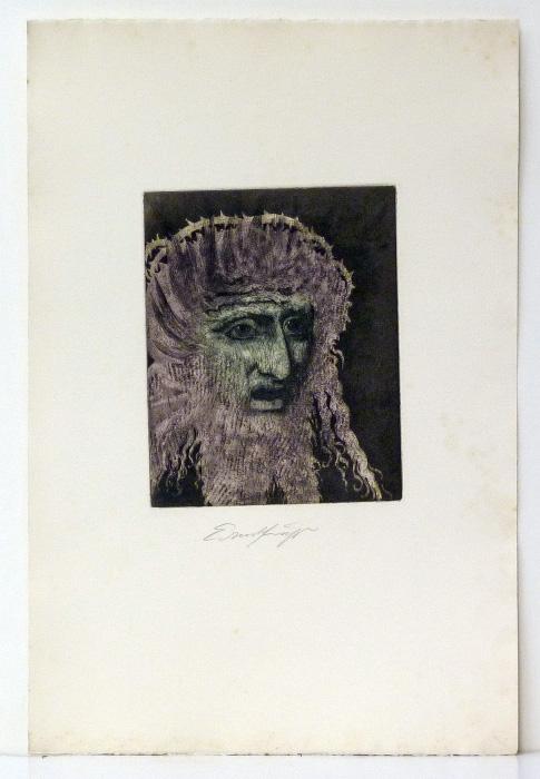 Ernst FUCHS Schmerzensmann - WKV 166III