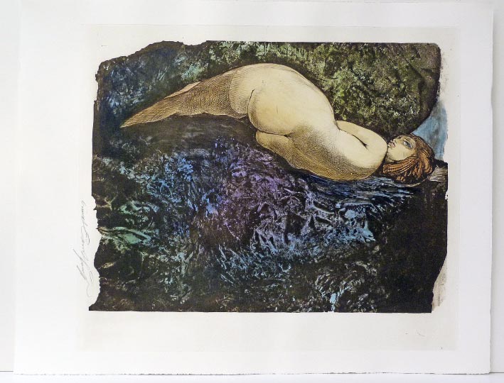 Ernst FUCHS Träumende IIa