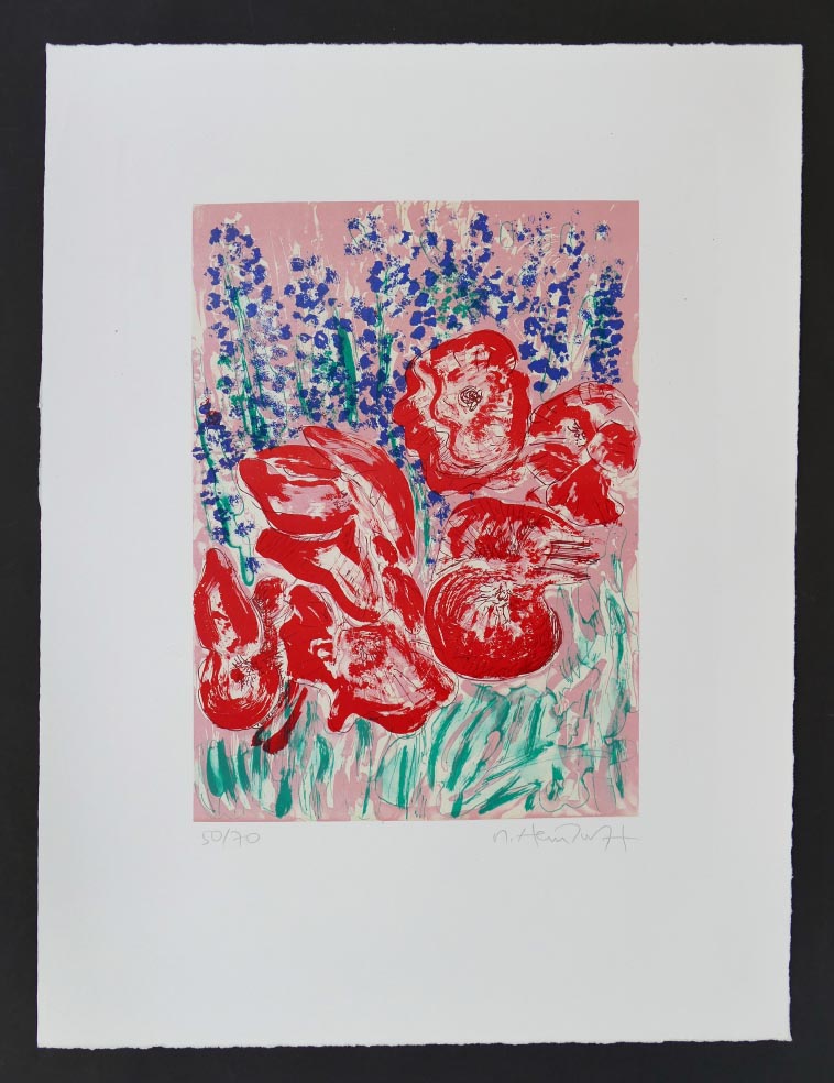 Michael HEINDORFF Pick your own - Lithographie in Farbe