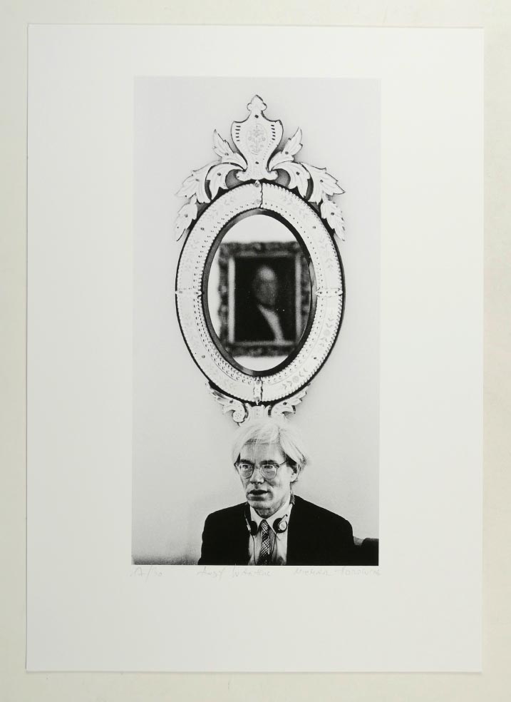 Michael HOROWITZ Andy Warhol I - Fotographie - Pigmentdruck und Karte