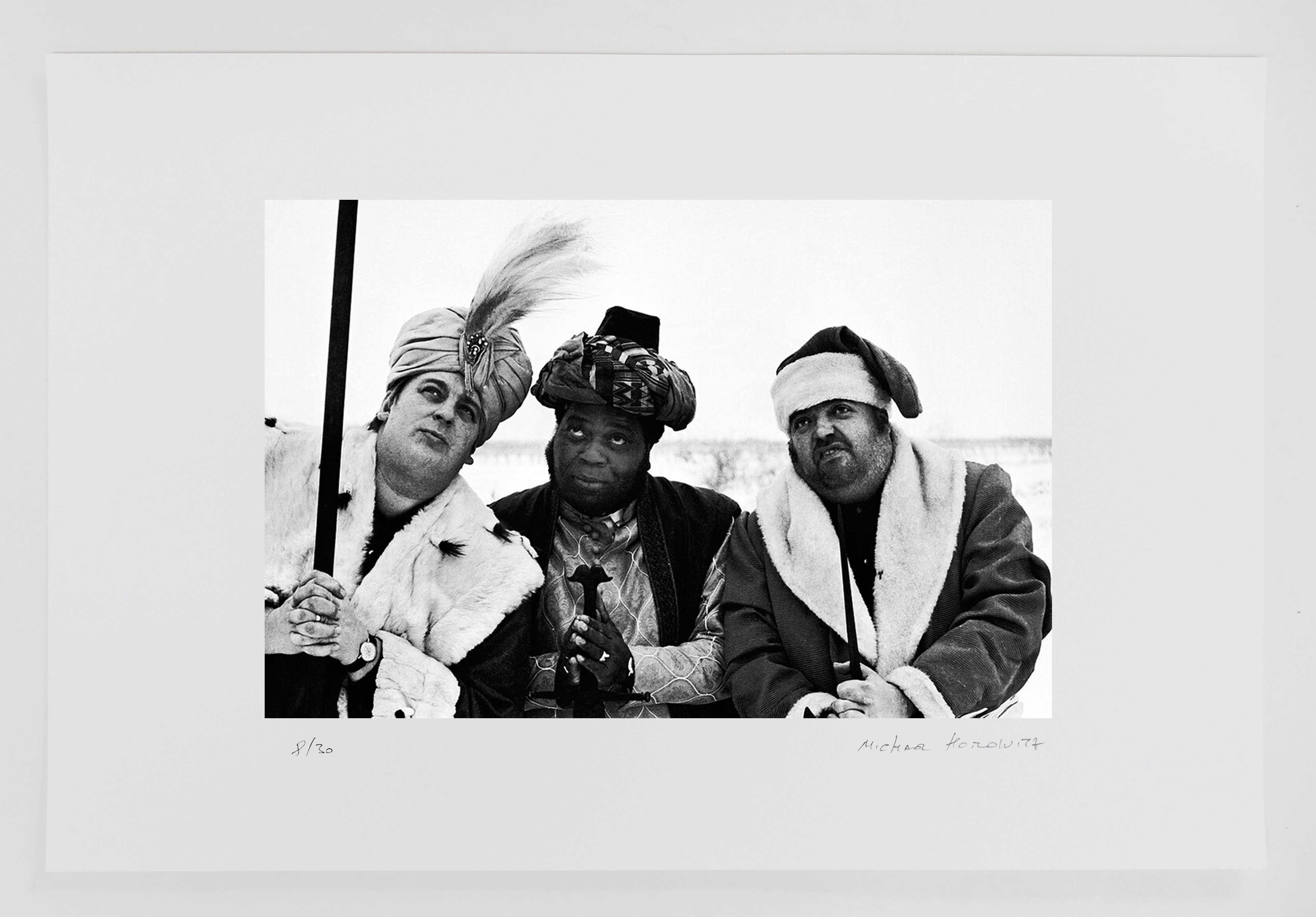 Michael HOROWITZ Die heiligen drei Könige - Fotographie - Pigmentdruck