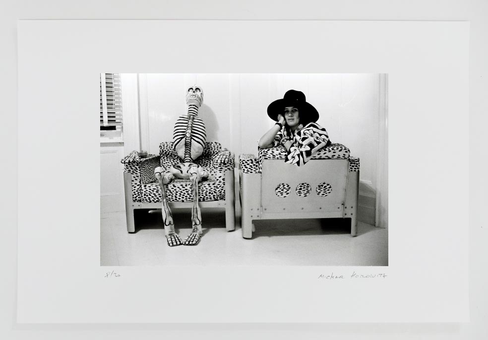Michael HOROWITZ Kiki Kogelnik - Bones Boy NY 1969 - Fotographie Pigmentdruck