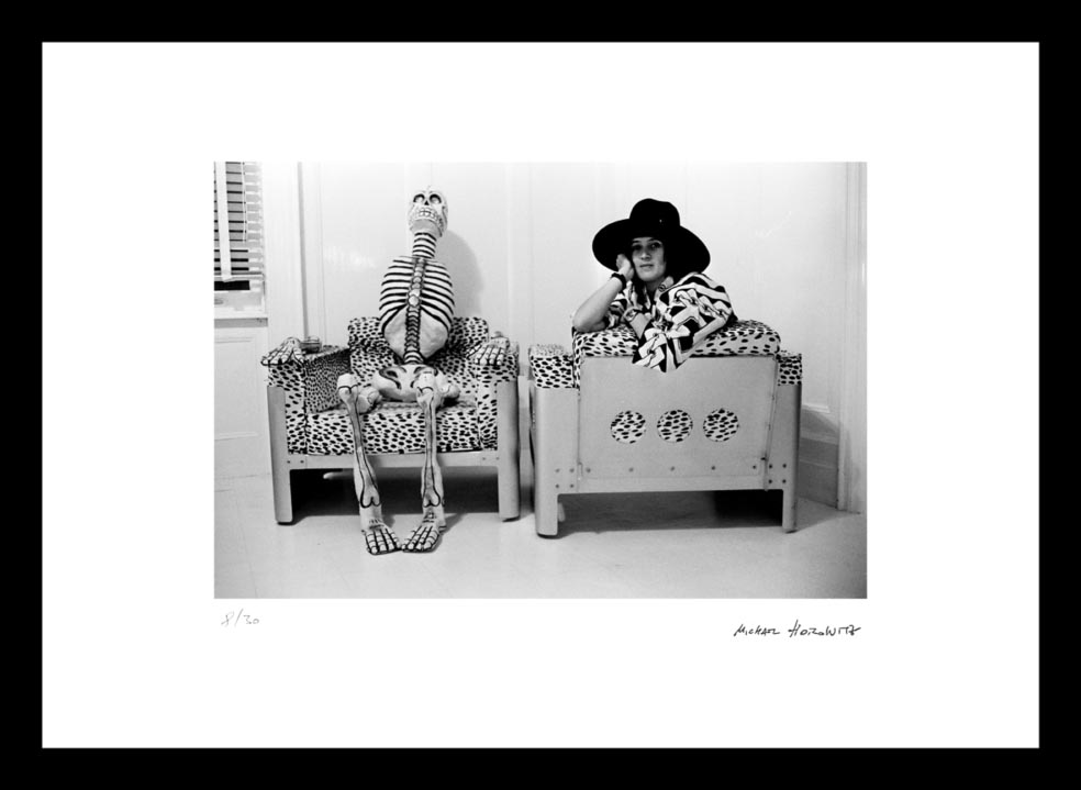Michael HOROWITZ Kiki Kogelnik - Bones Boy NY 1969 - Fotographie Pigmentdruck