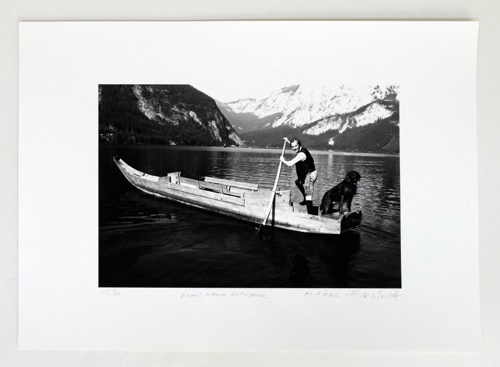 Michael HOROWITZ Klaus Maria Brandauer - Fotographie Pigmentdruck