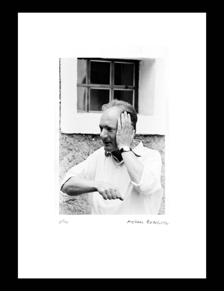 Michael HOROWITZ Thomas Bernhard - Fotographie - Pigmentdruck