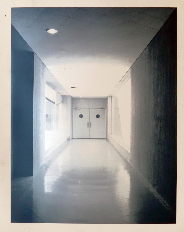 Luisa LAMBRI Infinite Corridore II - Siebdruck in Farbe aus 1998