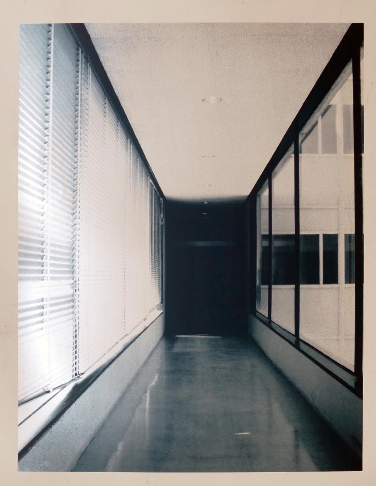 Luisa LAMBRI Infinite Corridore VI - Siebdruck in Farbe aus 1998