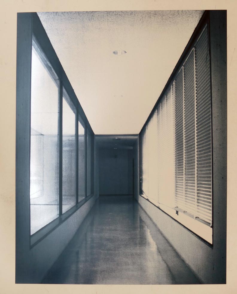 Luisa LAMBRI Infinite Corridore VII - Siebdruck in Farbe aus 1998