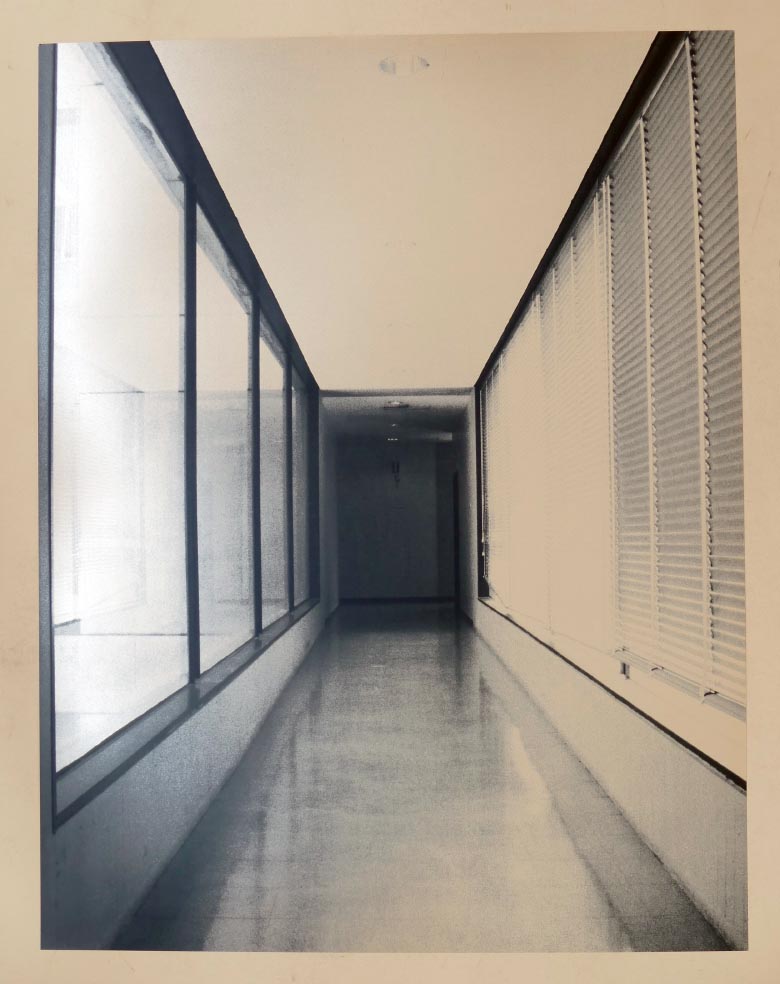 Luisa LAMBRI Infinite Corridore VIII - Siebdruck in Farbe aus 1998