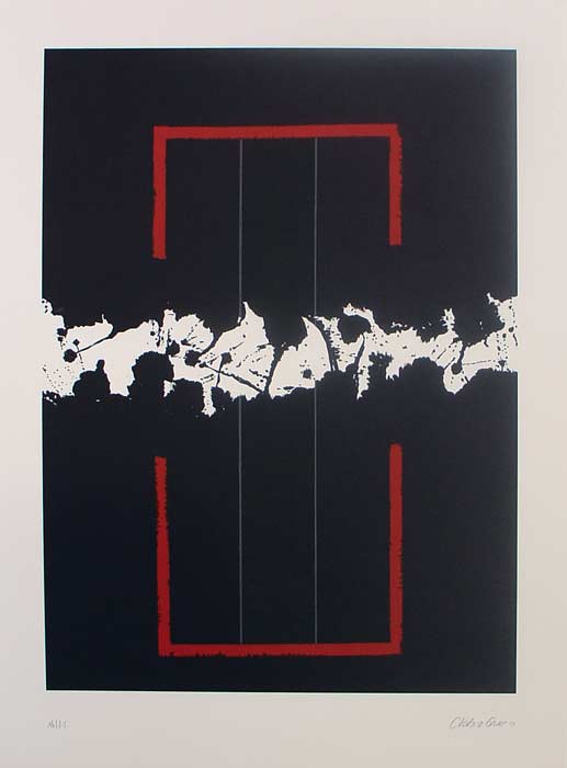 Cesar LOPEZ-OSORNIO La otra geometria 12 - Lithographie in Farbe aus 1994