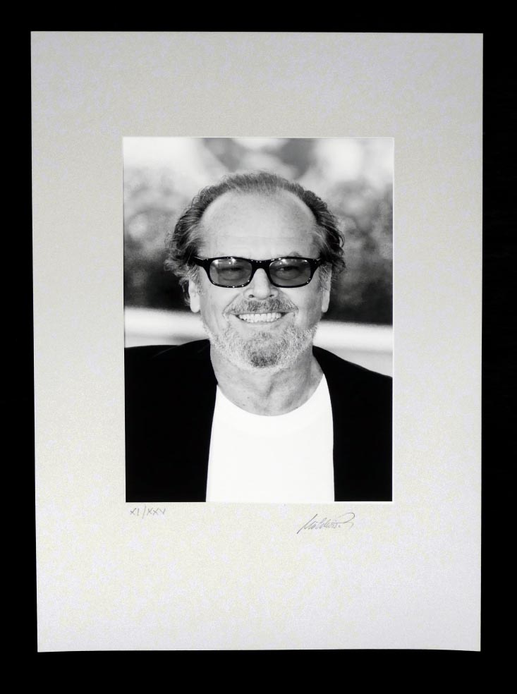 Andrea MÜHLWISCH Jack Nicholson - Fotographie - Pigmentdruck