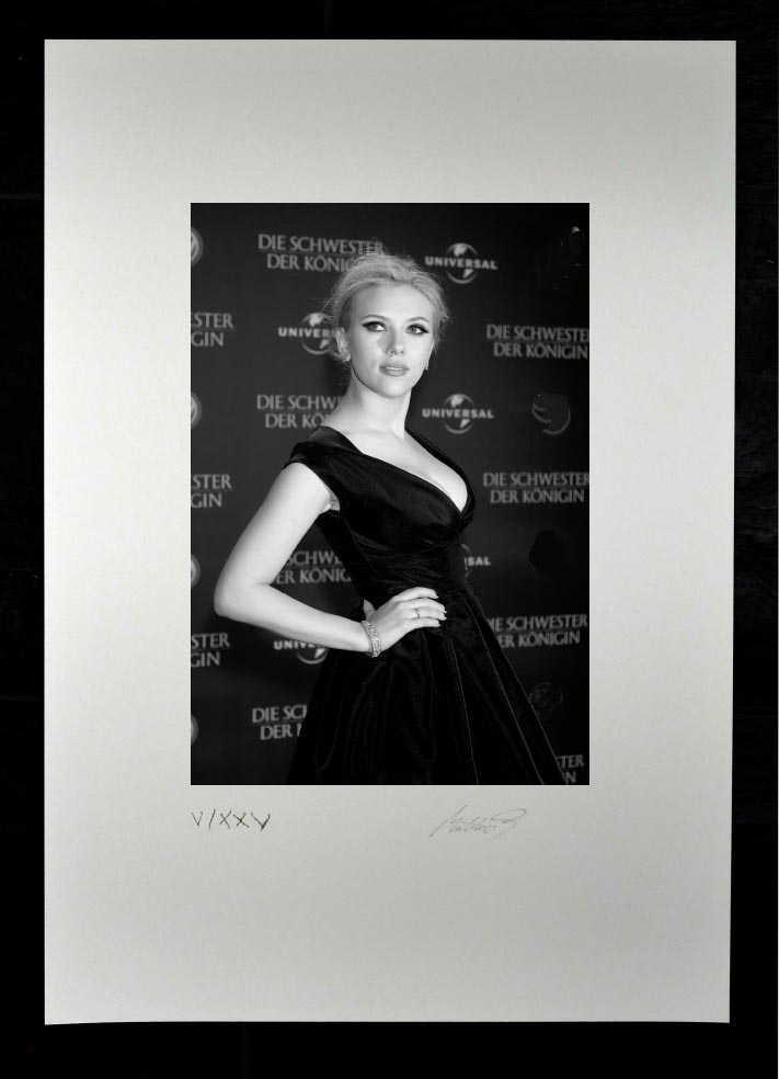 Andrea MÜHLWISCH Scarlett Johansson 2008 - Fotographie - Pigmentdruck