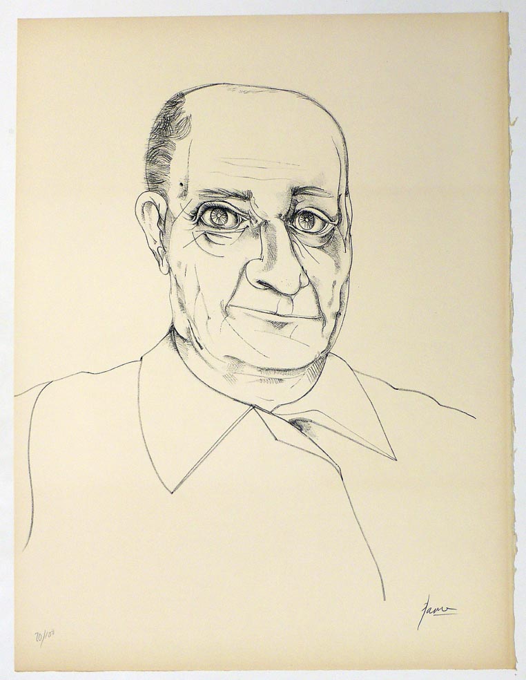 Peter PAONE My Father - aus 1969 - Nr 2 - Lithographie