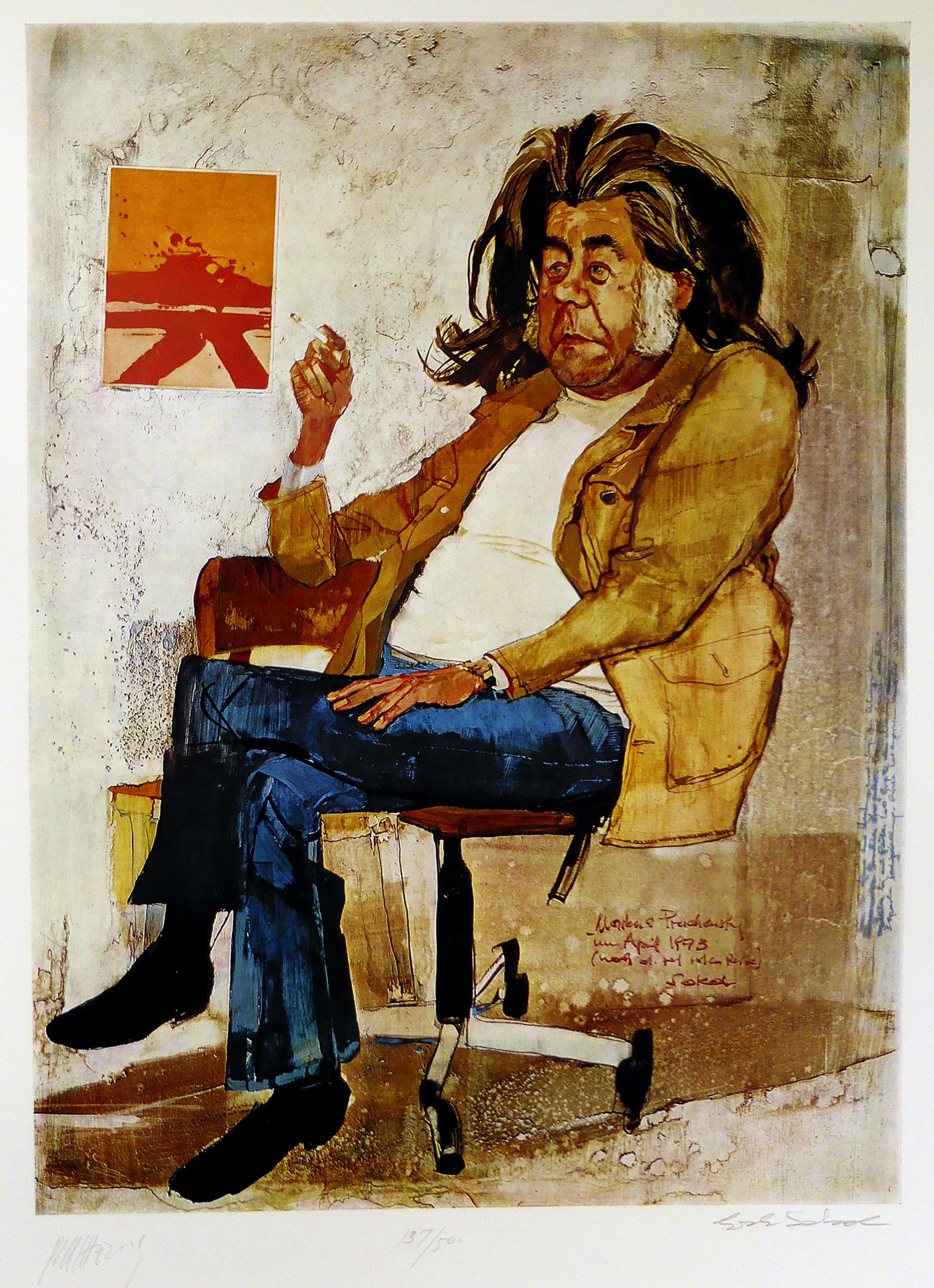 Erich SOKOL Markus Prachensky Kunstdruck gtk.at Kunst am