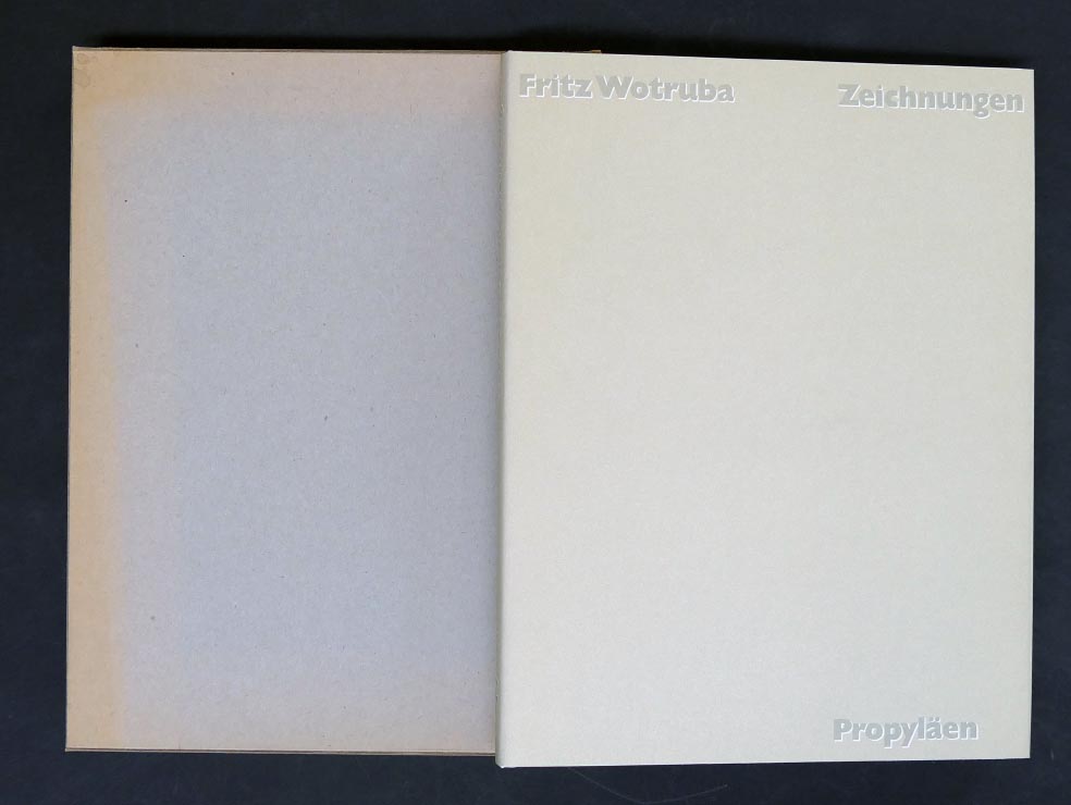 Fritz WOTRUBA Propyläen aus 1973 - Kunstbuch